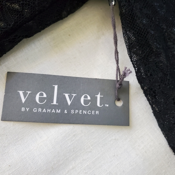 NWT Velvet Brand All Over Lace Sparkly Whimsigoth Dark Fairy Mini dress Sz M - Picture 4 of 9